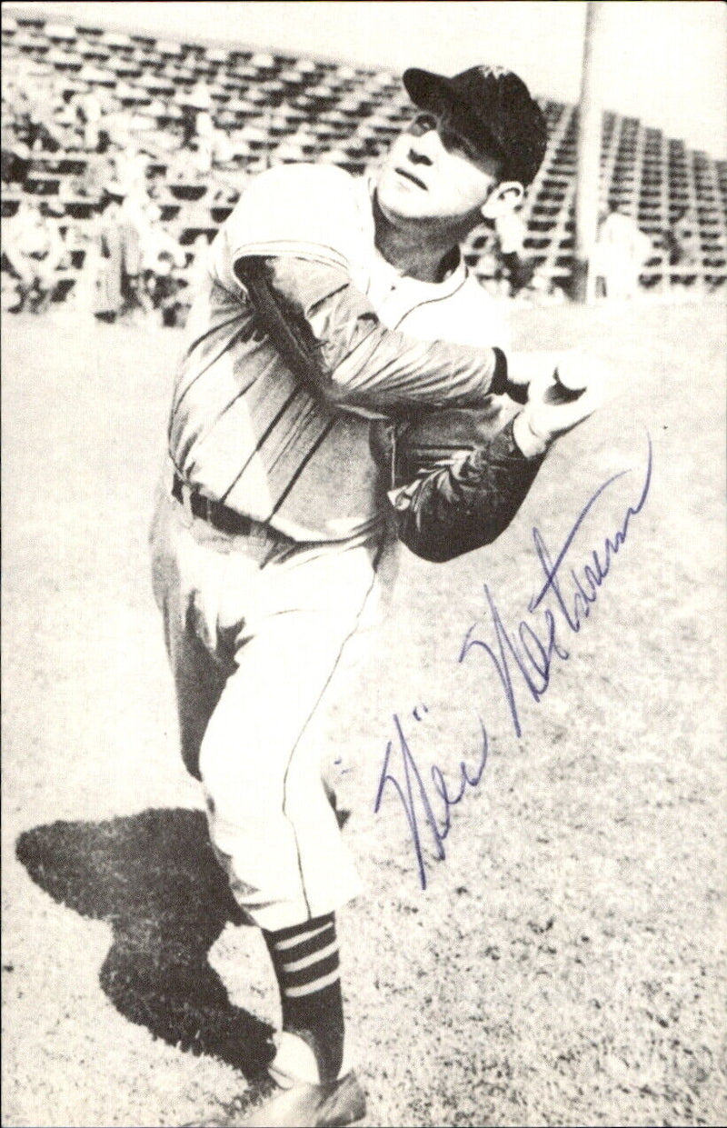 Wes Westrum NY Giants d. 2002 Signed/Autographed 3x5  Photo 179322