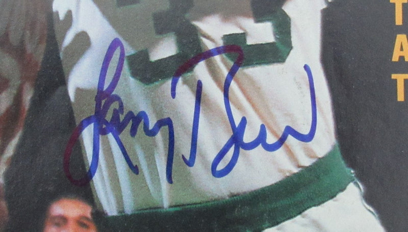 Larry Bird Signed 1986 Sports Illustrated Magazine No Label JSA Witness 189237