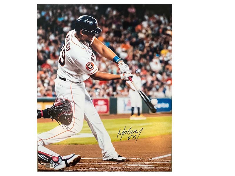José Abreu Autographed Houston Astros 16x20 Photo Beckett