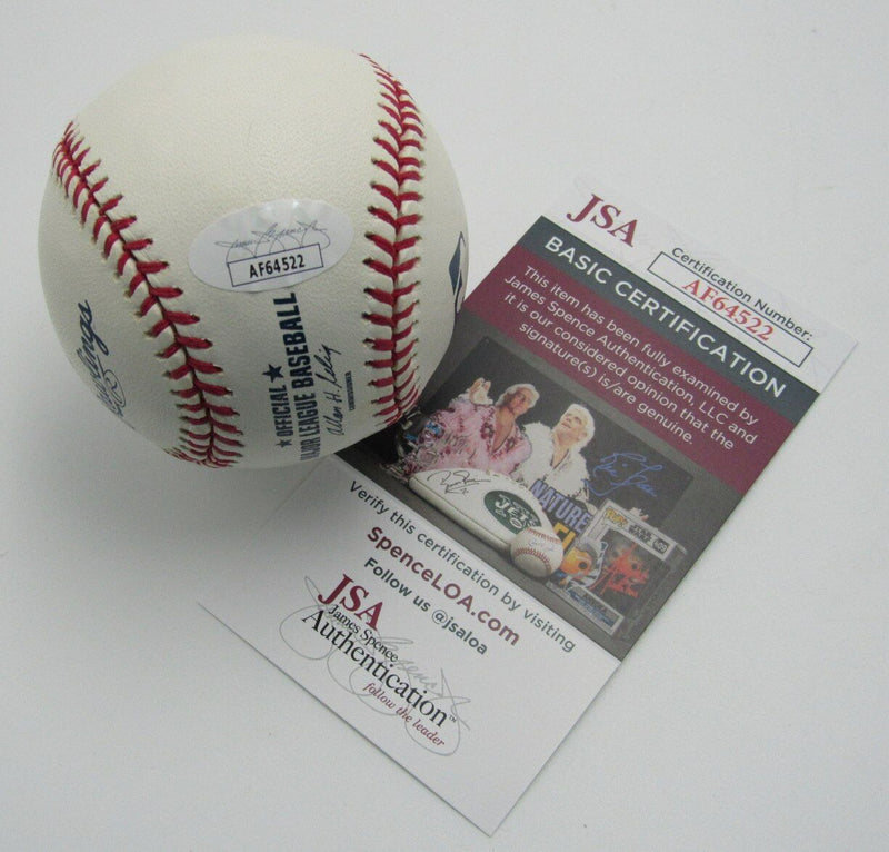 Dave Ford Autographed Rawlings OML Baseball Baltimore Orioles JSA