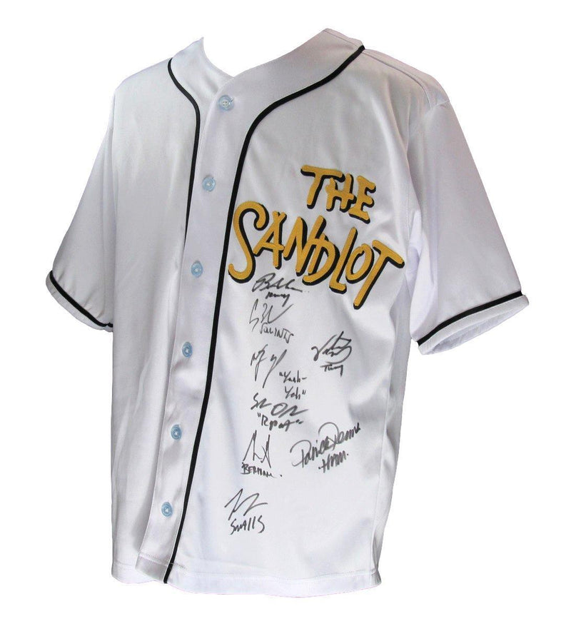 The Sandlot Multi-Signed/Auto by 8 Players/Cast Baseball Jersey PSA/DNA 177231