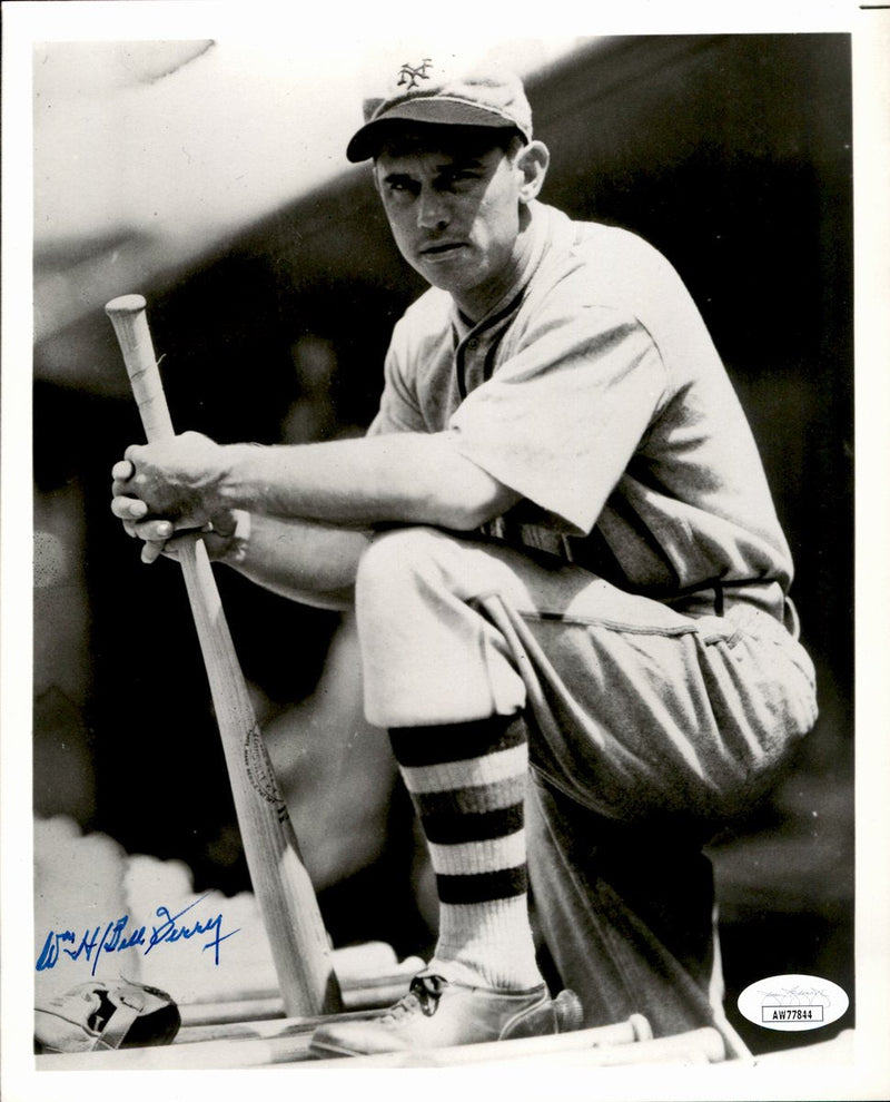 Bill Terry HOF Signed/Autographed 8x10 Photo New York Giants JSA 191100