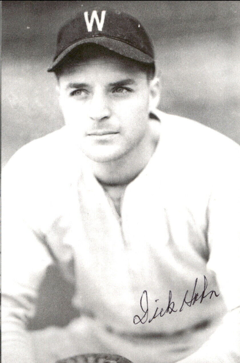 Dick Hahn Senators d. 1992 Signed/Autographed 3x5  Photo 178425