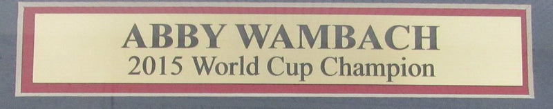Abby Wambach USA Signed/Autographed 8x10 Framed Photo JSA 137342