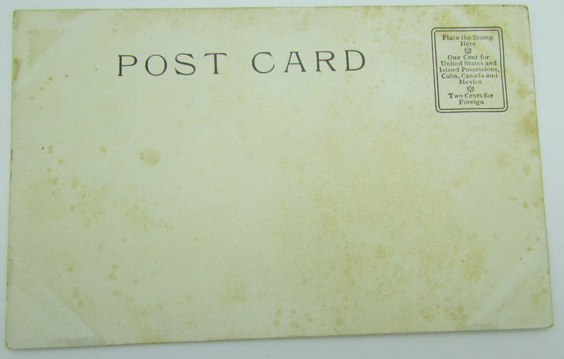 Vintage Postcard with a Columbia female student, 1906 R. Hill 140054
