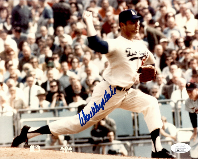 Don Drysdale HOF Signed/Autographed 8x10 Photo Los Angeles Dodgers JSA 191488