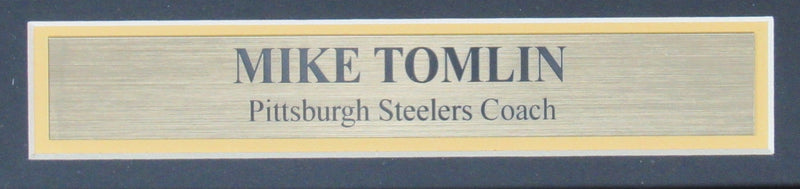 Mike Tomlin Pittsburgh Steelers Signed/Auto 8x10 Photo Framed Beckett 148832