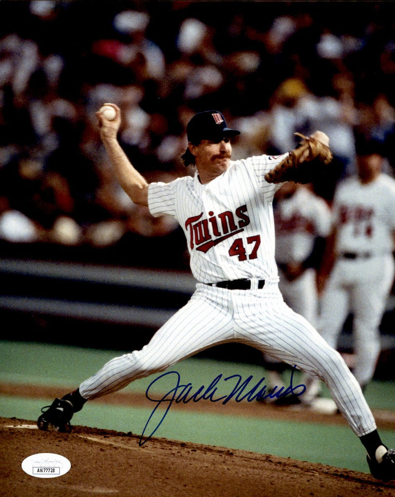 Jack Morris HOF Signed/Autographed 8x10 Photo Minnesota Twins JSA 191317