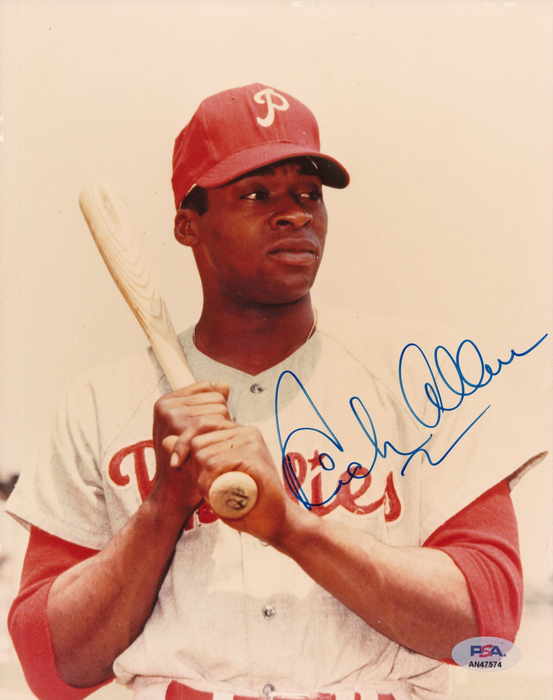 Dick Allen Signed/Autographed 8x10 Photo Philadelphia Phillies PSA/DNA 190291