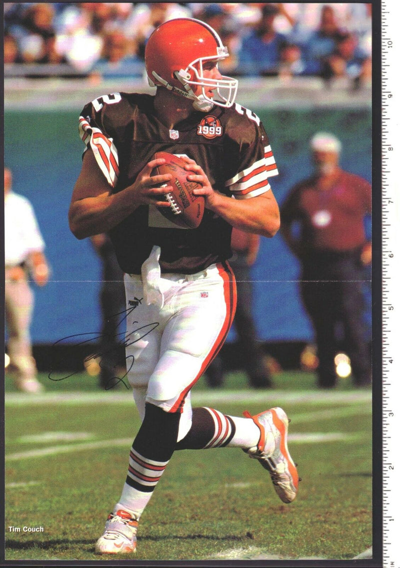 Tim Couch Cleveland Browns Signed 7x10.5 Magazine Photo 151755