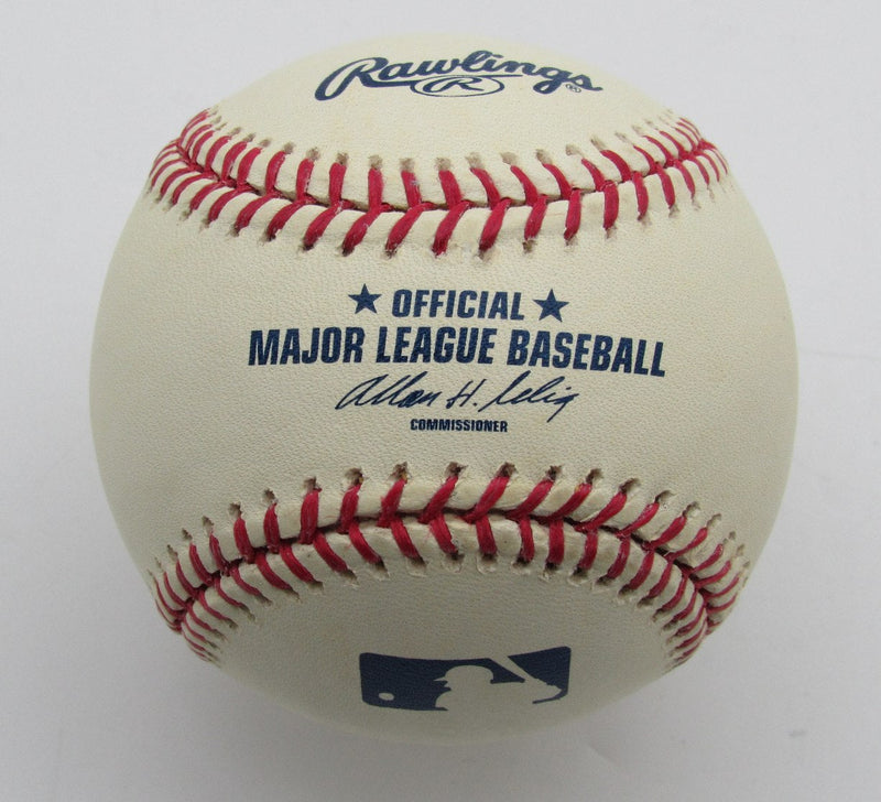 Fausto Carmona Autographed OML Baseball Cleveland Indians 180091
