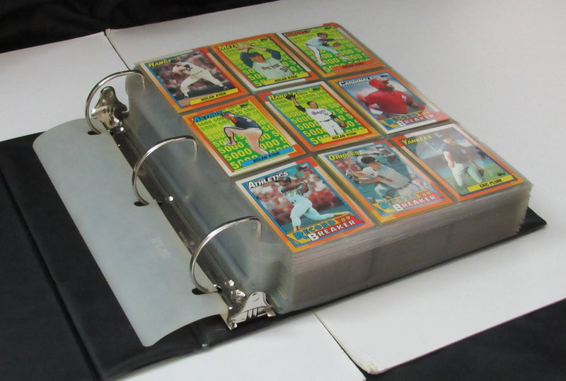 1990 Topps Complete Baseball Set (792) In Binder w/Pages 192010