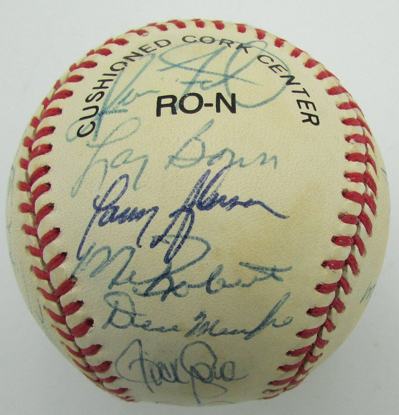 1993 Phillies Team Multi-Signed (25) Rawlings ONL Baseball 155247