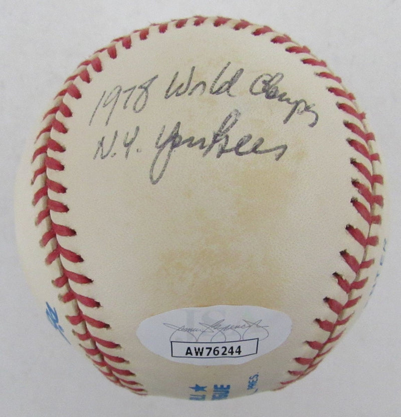 Jay Johnstone Signed/Autographed OAL Baseball California Angels JSA 192468