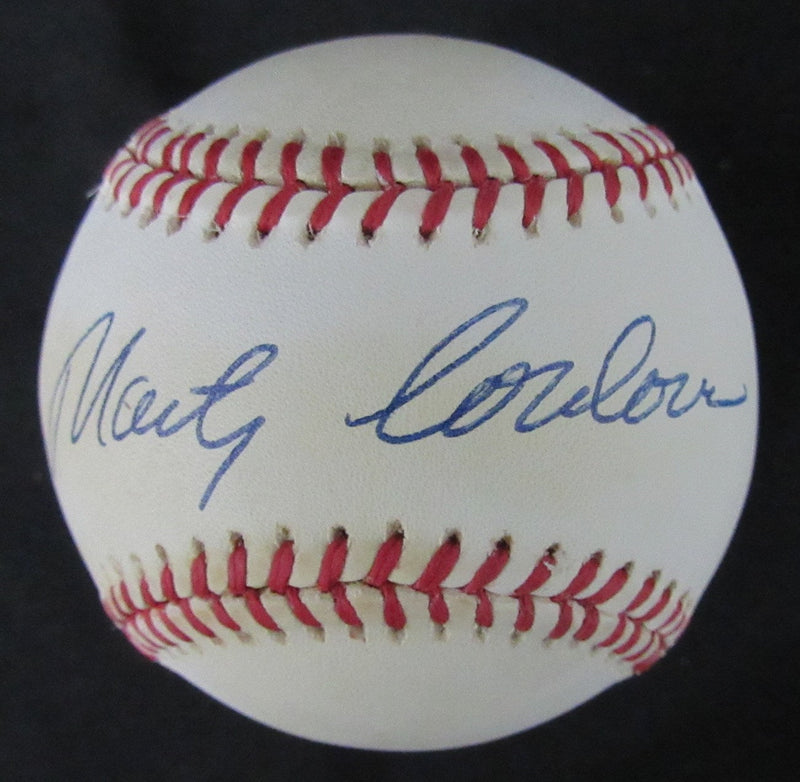 Jim Mann Autographed OML Baseball Houston Astros 179492
