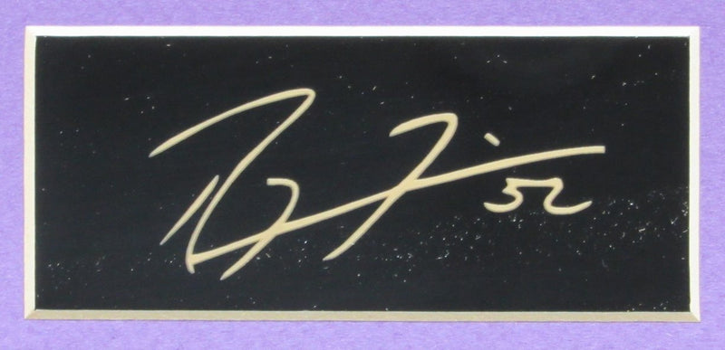 Ray Lewis HOF Ravens 11x14 Photo Laser Autograph Framed 161739