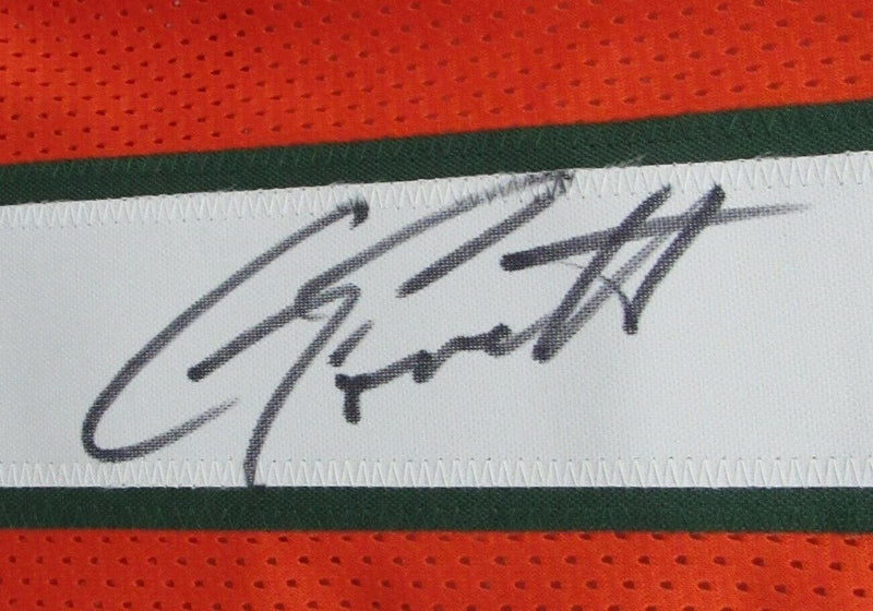 Gino Torretta Signed/Autographed Miami Hurricanes Custom Jersey Beckett 159716