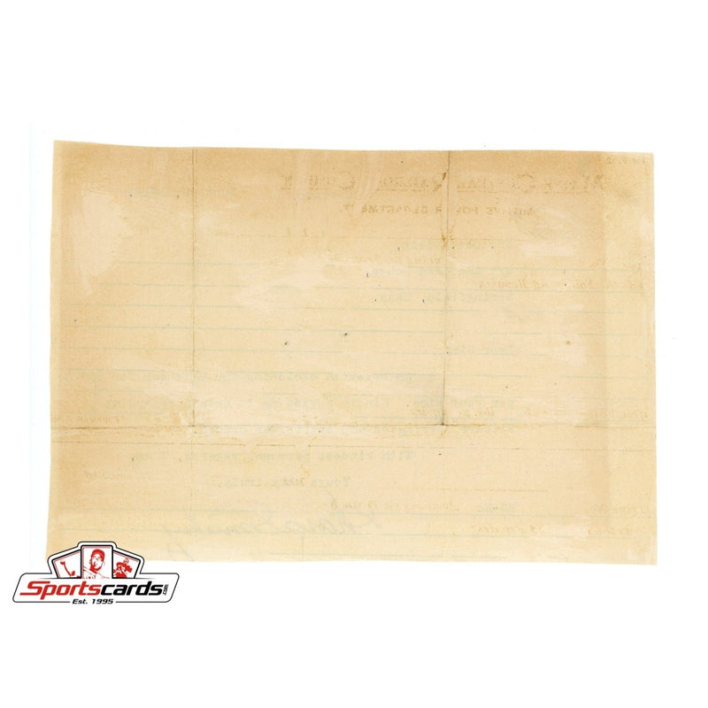 Charles Comiskey (d.1931) Signed Autographed Typed Letter JSA LOA