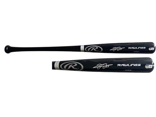 Wander Franco Autographed Black Rawlings Pro Bat Tampa Bay Rays JSA Stock  #215881 - Mill Creek Sports