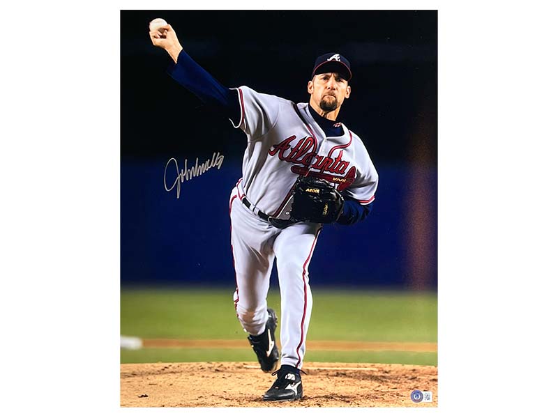 John Smoltz Signed Atlanta Braves 16x20 photo (Beckett)