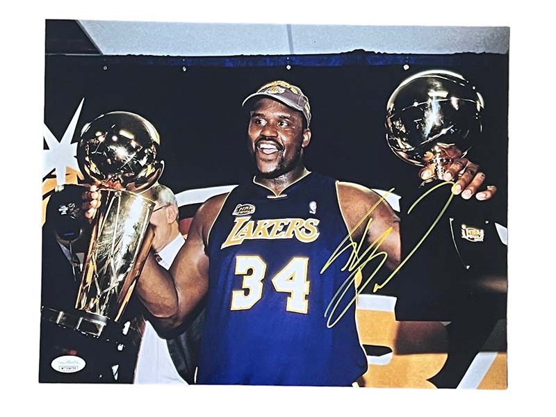 Shaquille Shaq O’Neal￼ Los Angeles Lakers Autographed 11x14 Photo JSA