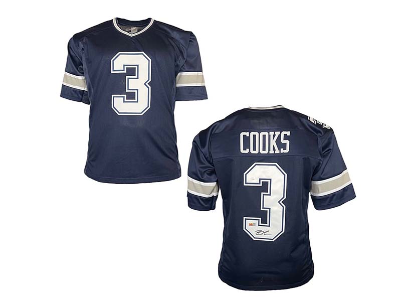 Brandin Cooks Autographed Signed Blue Custom Football Jersey JSA