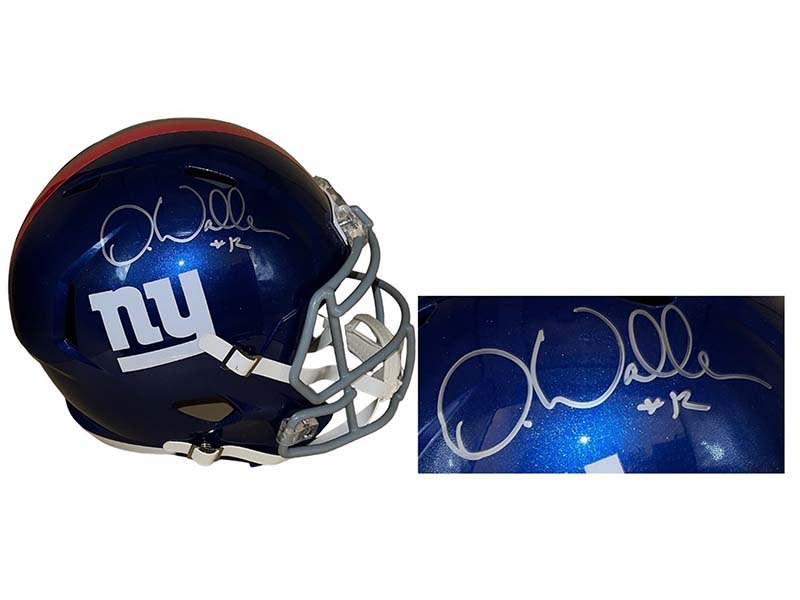 Darren Waller Autographed New York Giants Speed Full Size Helmet JSA