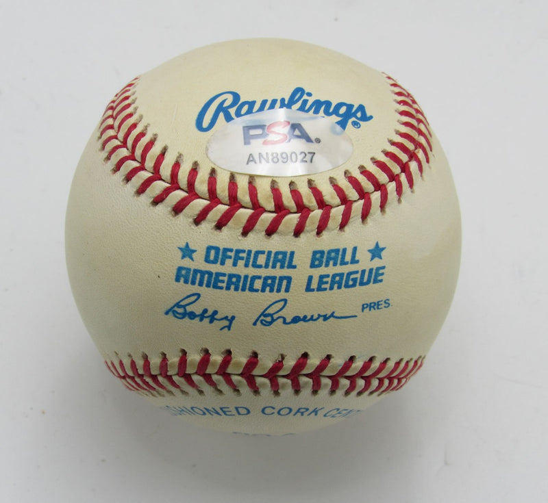 Jim Palmer HOF Signed/Inscribed OAL Baseball Baltimore Orioles PSA/DNA 191667