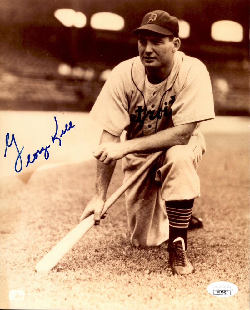 George Kell HOF Signed/Autographed 8x10 Photo Detroit Tigers JSA 191384