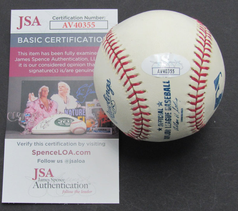 Michael Tucker Signed/Autographed OML Baseball Atlanta Braves JSA 189848