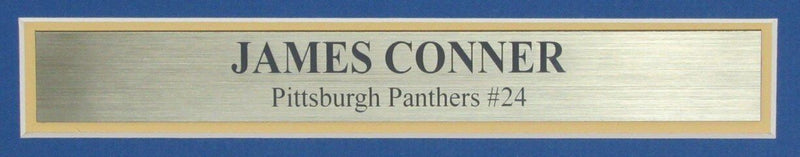 James Conner Autographed 11x14 Photo Pittsburgh Panthers Framed Fanatics 177265