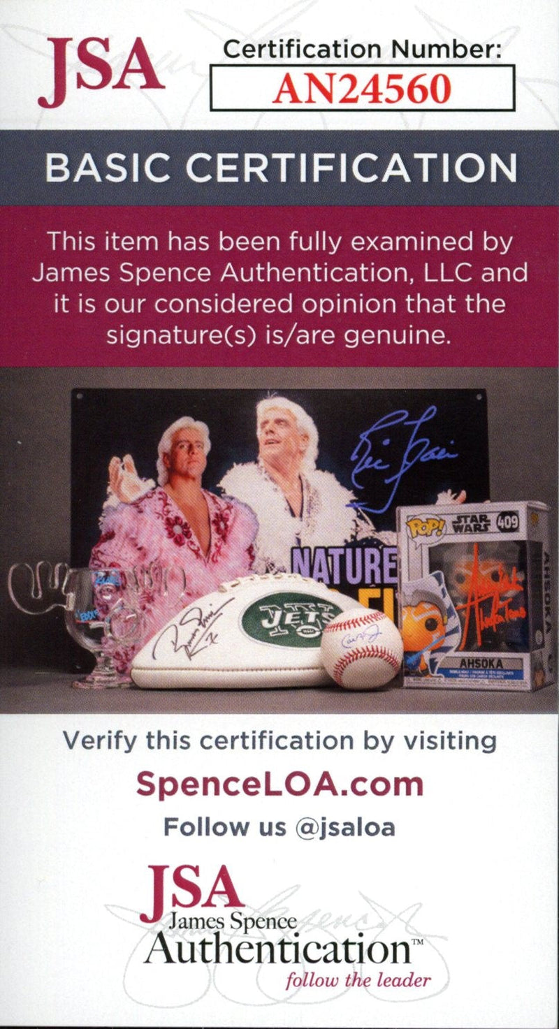 Mike Eruzione Signed 1991 Impel #71 1980 U.S. Olympic Hockey Team JSA 188322
