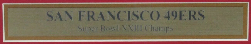 49ers 1989 Super Bowl XXIII Champs San Francisco Examiner Framed 157897