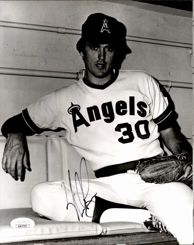 Nolan Ryan HOF Signed/Autographed 8x10 Photo California Angels JSA 191143