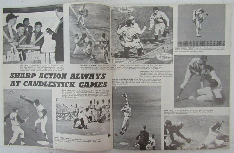 1966 San Francisco Giants Official Baseball Yearbook 144033