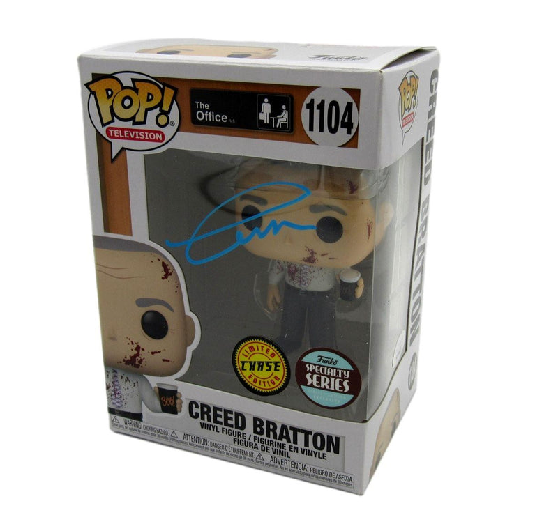 Creed Bratton Autographed Funko Pop! #1104 Figurine "The Office" JSA 184766