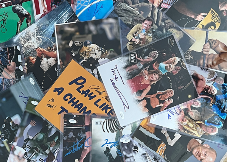 Autographed Overstock Clearance Mystery Box – 8x10 Edition