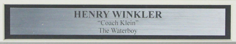 Henry Winkler "Coach Klein" Signed "The Waterboy" 8x10 Photo Framed JSA 167187