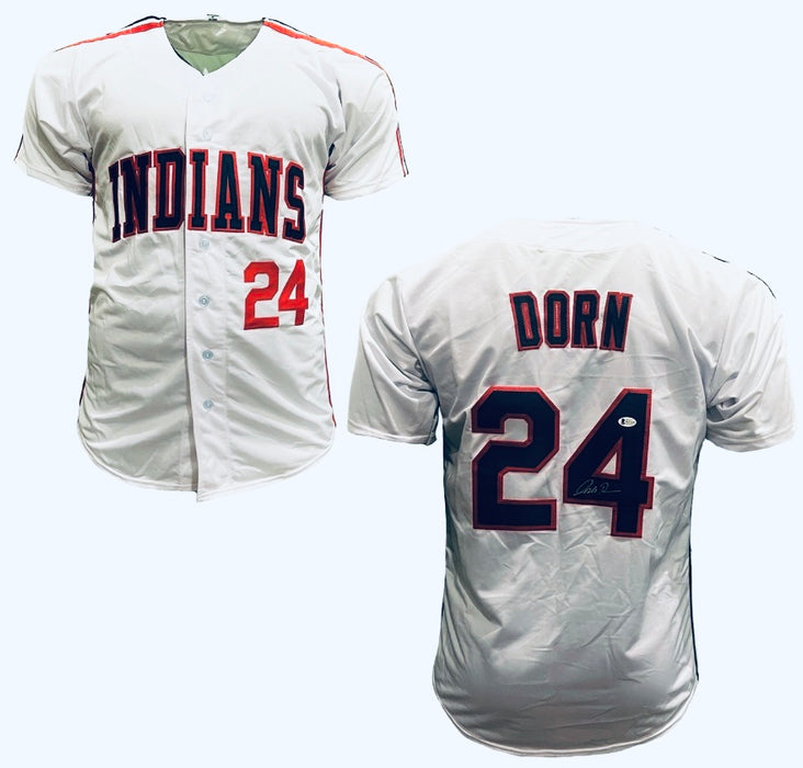 Corbin Bernsen Signed Custom Baseball Jersey Major League The Movie Dorn Beckett