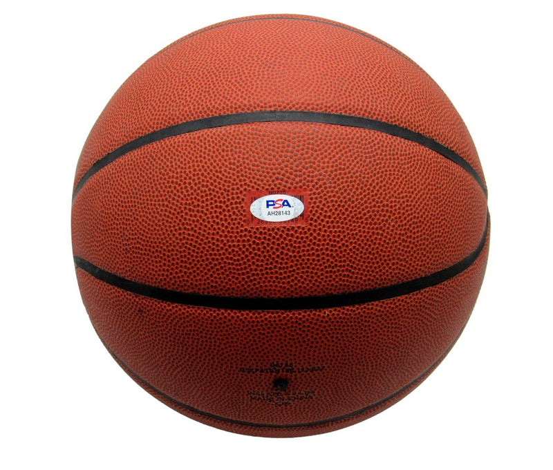 Tom Izzo Signed/Inscribed Wilson NCAA Basketball Michigan State PSA/DNA 188772