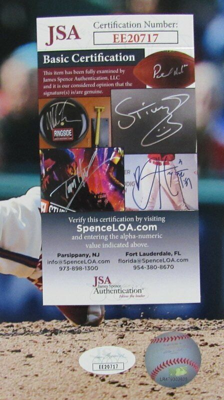 Cole Hamels Phillies Signed/autographed 16x20 Photo JSA 144519