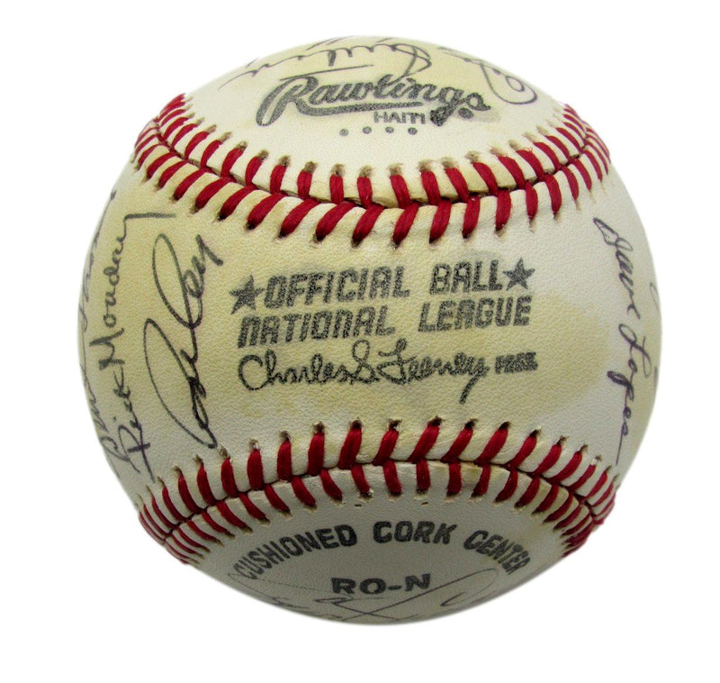 1979 Dodgers Team Signed by 18 ONL Baseball Sutton Lasorda HOF Garvey 190533