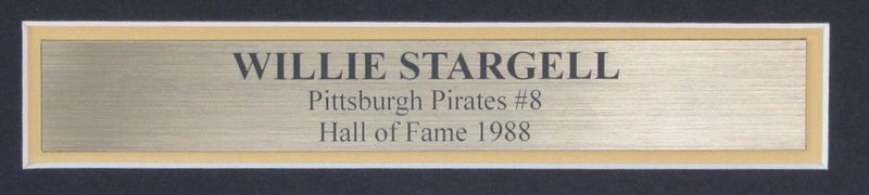 Willie Stargell HOF Signed/Auto 8x10 Photo Pittsburgh Pirates Framed JSA 190844