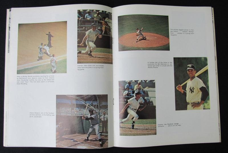 1967 New York Yankees Yearbook 184628