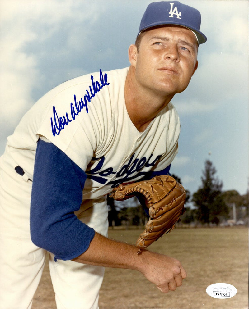 Don Drysdale HOF Signed/Autographed 8x10 Photo Los Angeles Dodgers JSA 191485