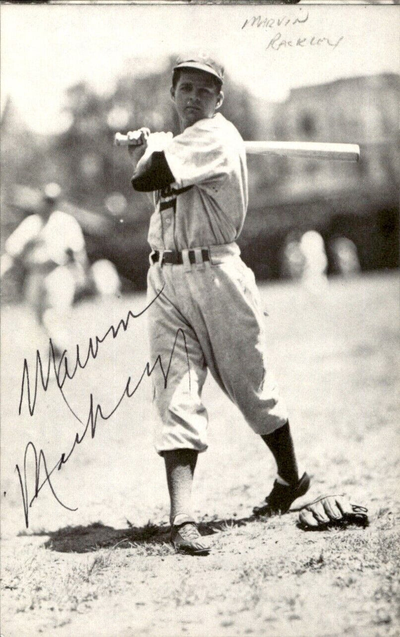 Marv Rackley Dodgers Signed/Autographed 3x5  Photo 178734