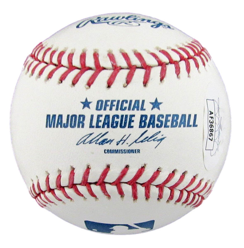 Marty Bystrom Signed/Inscribed "80 WSC" OML Baseball Phillies JSA 192320