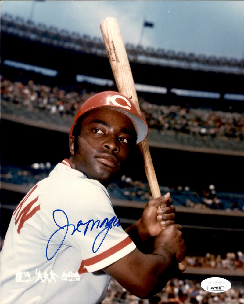 Joe Morgan HOF Signed/Autographed 8x10 Photo Cincinnati Reds JSA 191203