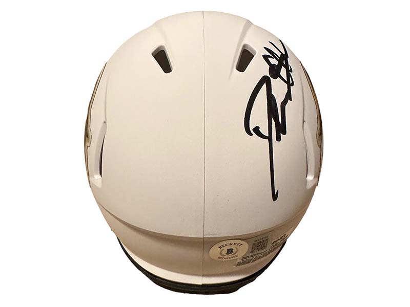 Deion Sanders Signed Colorado Buffaloes Speed Mini Helmet (Beckett)