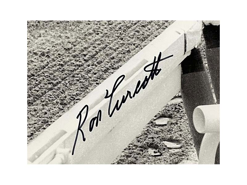 Ron Turcotte Look Back Secretariat Triple Crown Victory Signed 16x20 Photo (JSA)